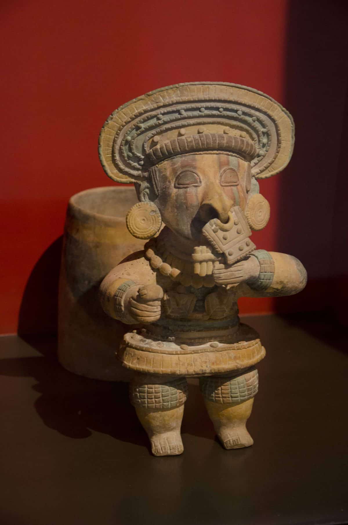 Sculpture from the Cultura Jama-Coaque (500 BCE – 1530 CE); Casa del Alabado, Quito, Ecuador | ©Angela Drake Sculpture from the Cultura Jama-Coaque (500 BCE – 1530 CE); Casa del Alabado, Quito, Ecuador | ©Angela Drake