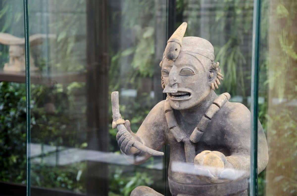 Ancient Pottery Statue, Casa Alabado, Quito, Ecuador | ©Angela Drake Ancient Pottery Statue, Casa Alabado, Quito, Ecuador | ©Angela Drake