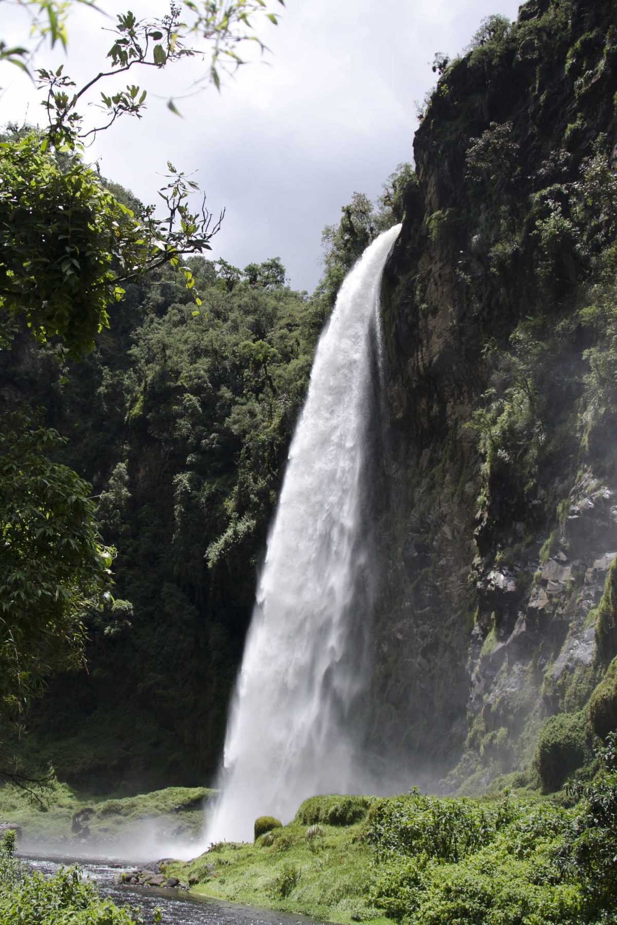 Cascada Cóndor Machay Provincia de Pichincha, Cascada Condor Machay