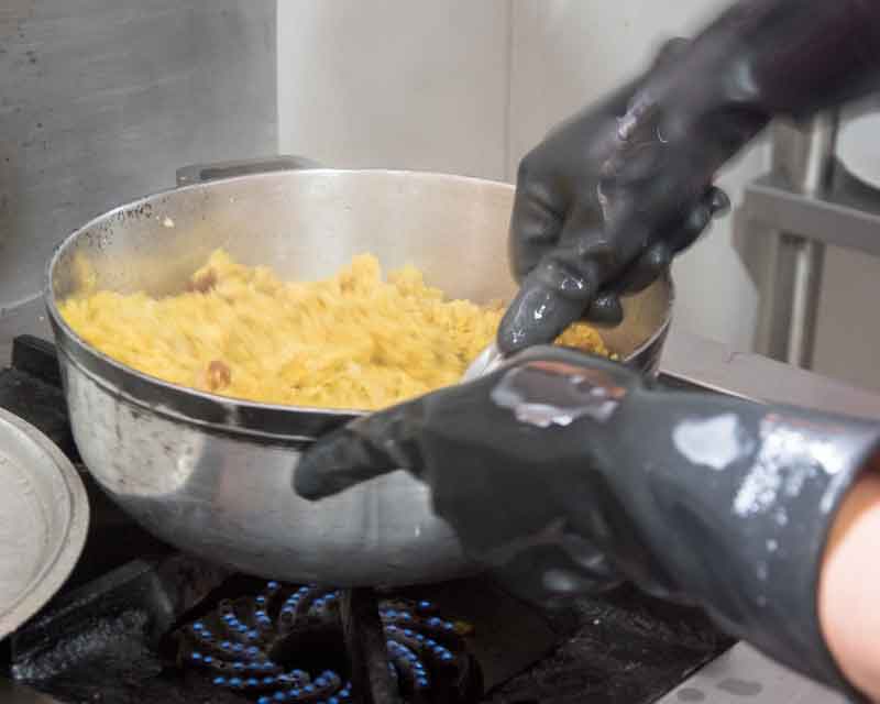 Plátano verde machacado Plátano verde machacado, receta de tigrillo