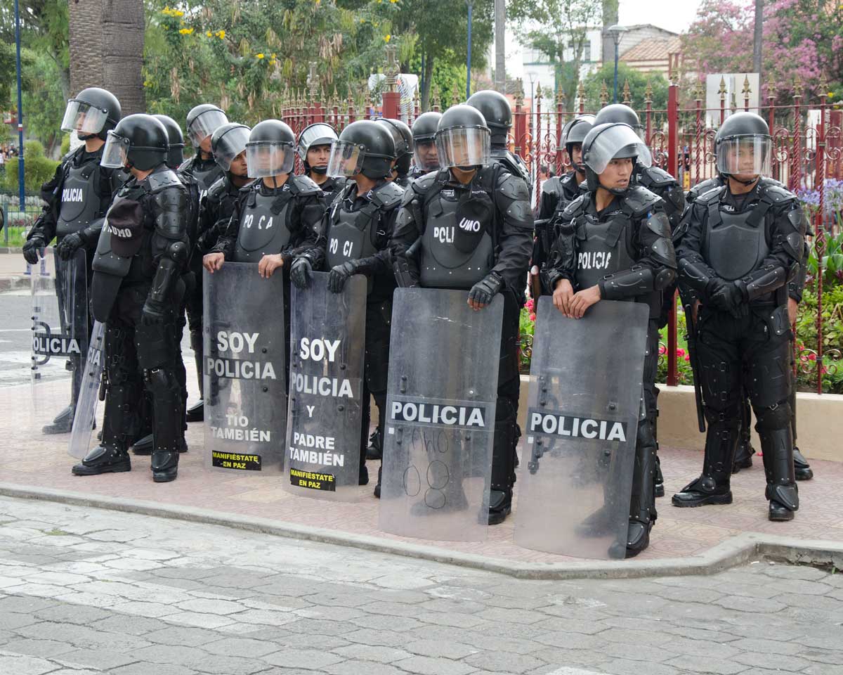 Dónde encontrar información durante las protestas políticas de Ecuador