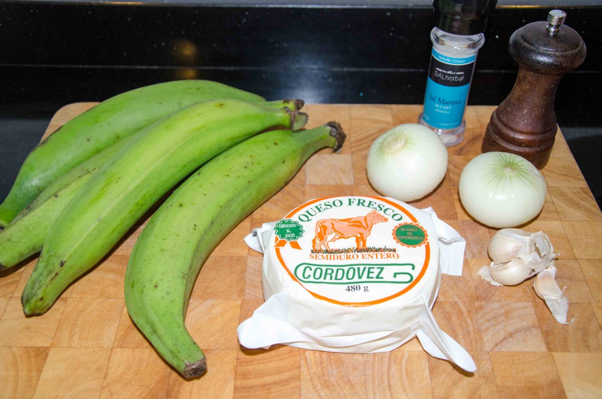 Ingredientes para el Bolón de Verde Ingredientes para el Bolón de Verde