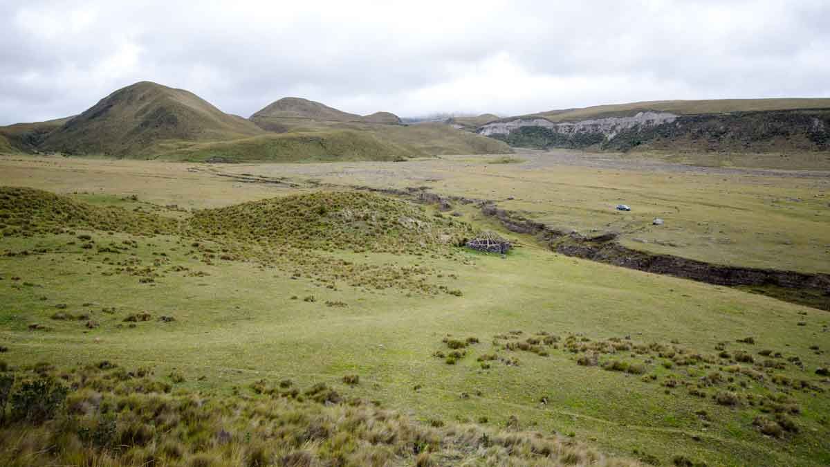 Carreteras secundarias, Parque Nacional Cotopaxi, Ecuador