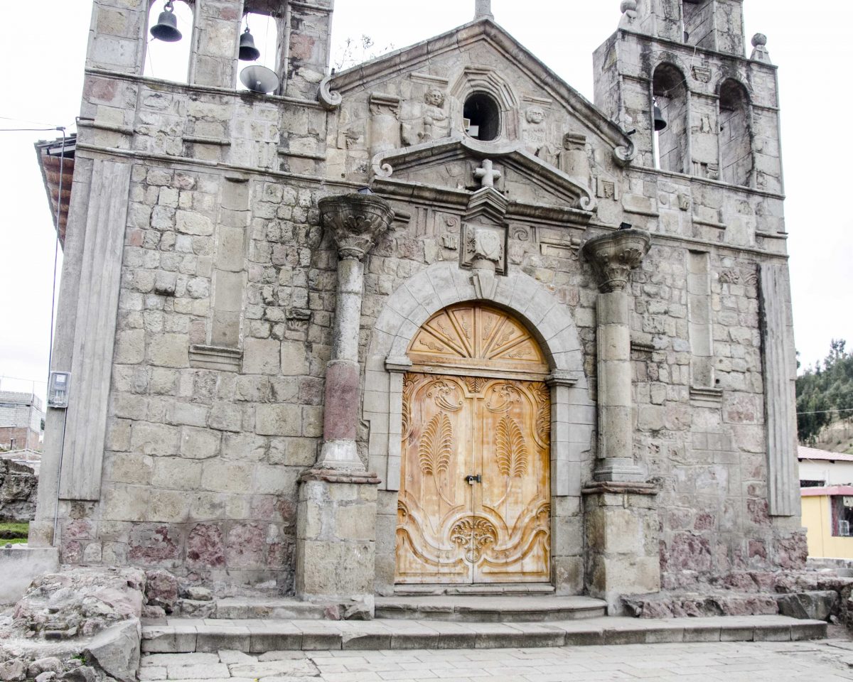 A Spanish-Colonial Church in Sicalpa Viejo, Ecuador