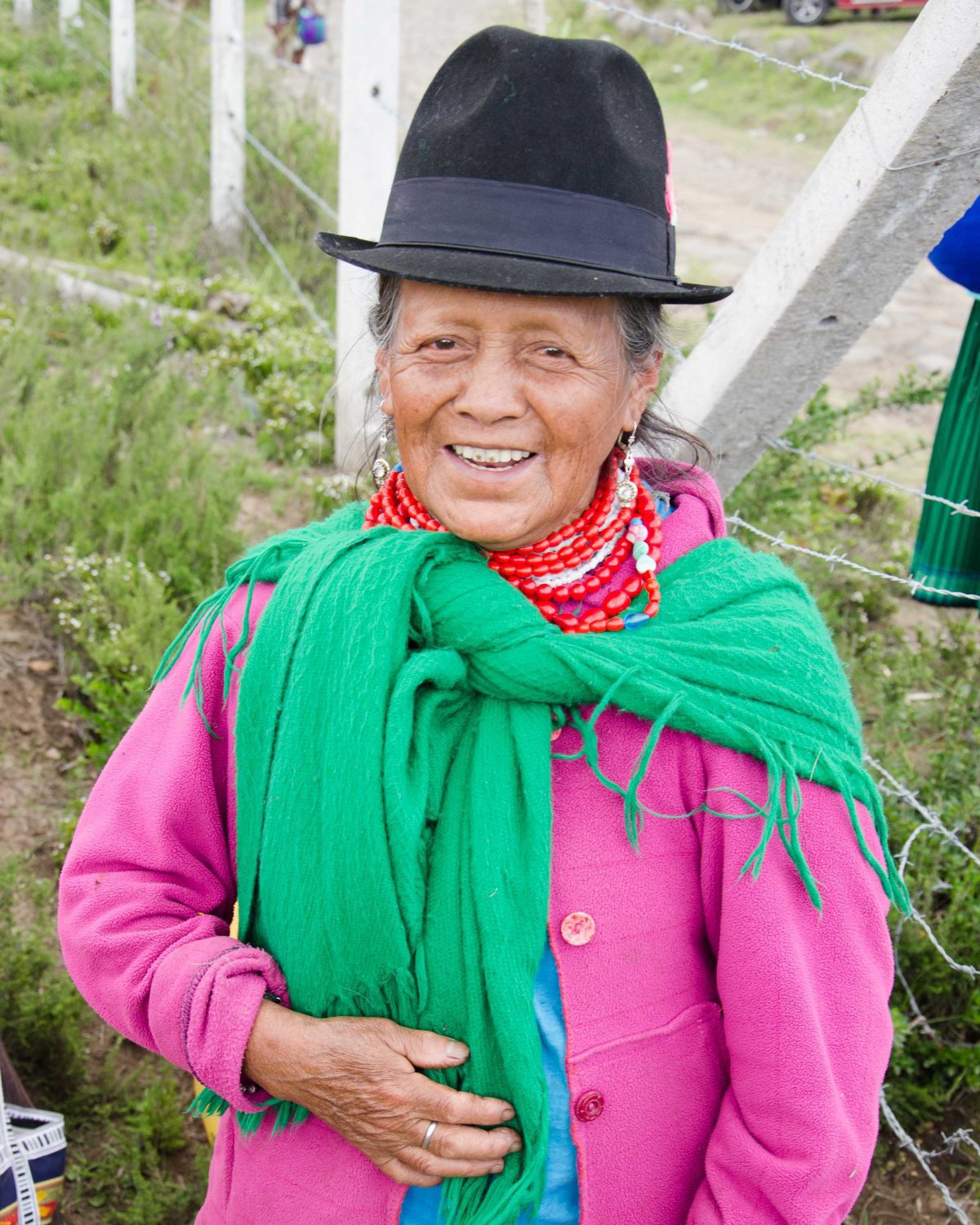 Andean Woman Asks For a Photo, Cochasqui, Ecuador | ©Angela Drake Andean Woman Asks For a Photo, Cochasqui, Ecuador | ©Angela Drake