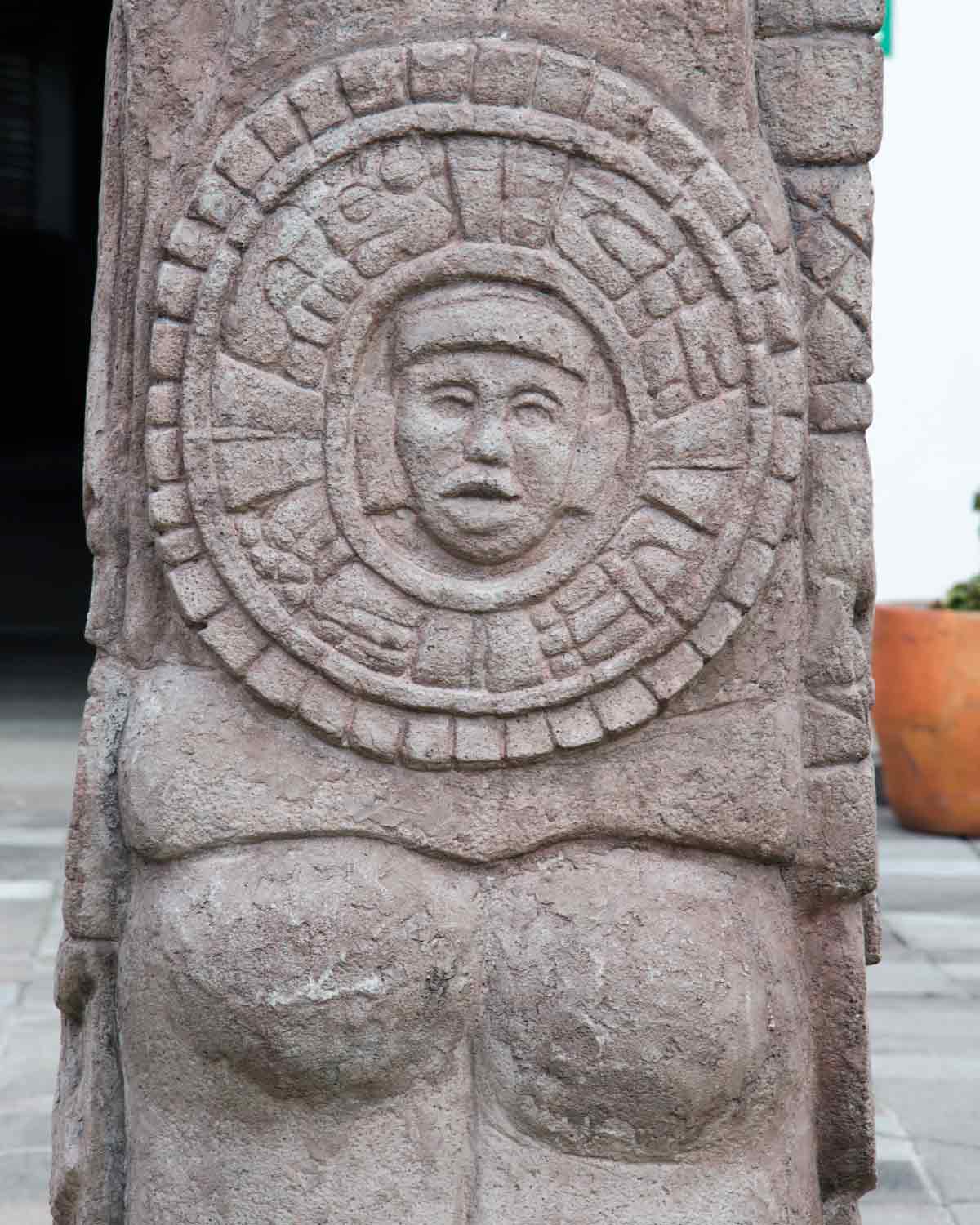 Outdoor Statue, Guayasamin Museum, Quito, Ecuador | @Angela Drake Outdoor Statue, Guayasamin Museum, Quito, Ecuador | @Angela Drake