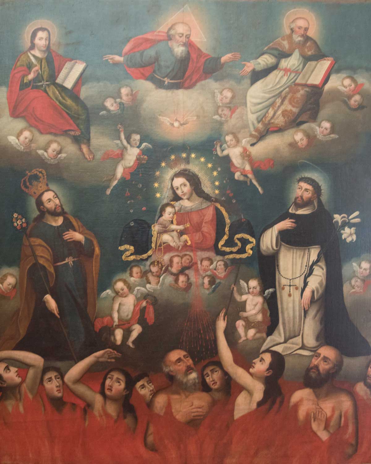 Painting of the Quito School, Museo Arquidiocesano de Arte Religioso | ©Angela Drake Painting of the Quito School, Museo Arquidiocesano de Arte Religioso | ©Angela Drake
