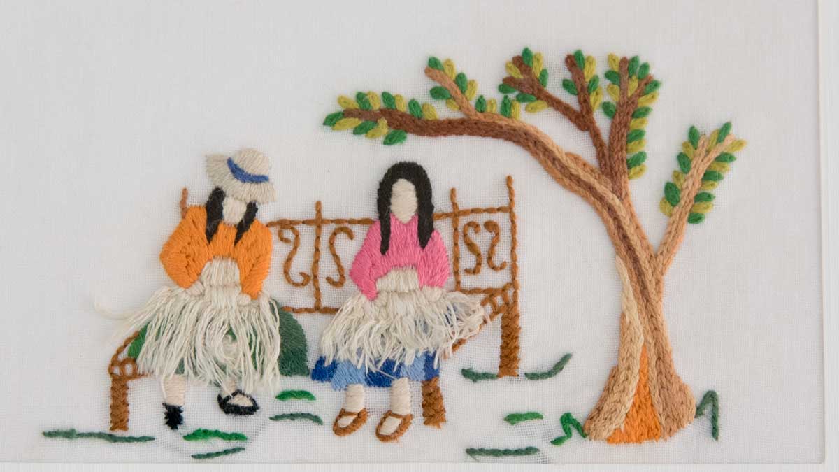 Weaving Hats; Exhibit of Cuenca Fiber Artists | ©Angela Drake Weaving Hats; Exhibit of Cuenca Fiber Artists | ©Angela Drake