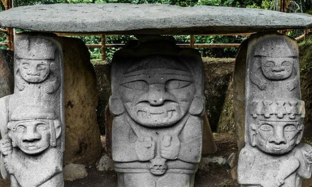 A Great Outdoor Archeology Museum in San Agustin, Colombia
