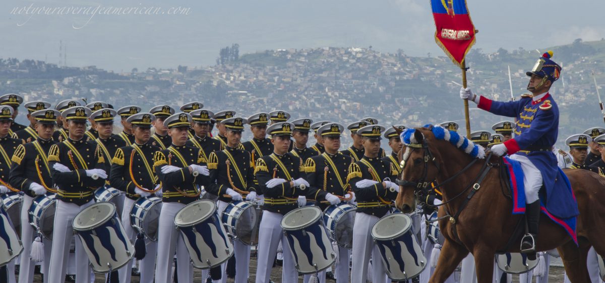 May 25th Military Parade, Cima de la Libertad, Quito, Ecuador | ©Angela Drake May 25th Military Parade, Cima de la Libertad, Quito, Ecuador | ©Angela Drake