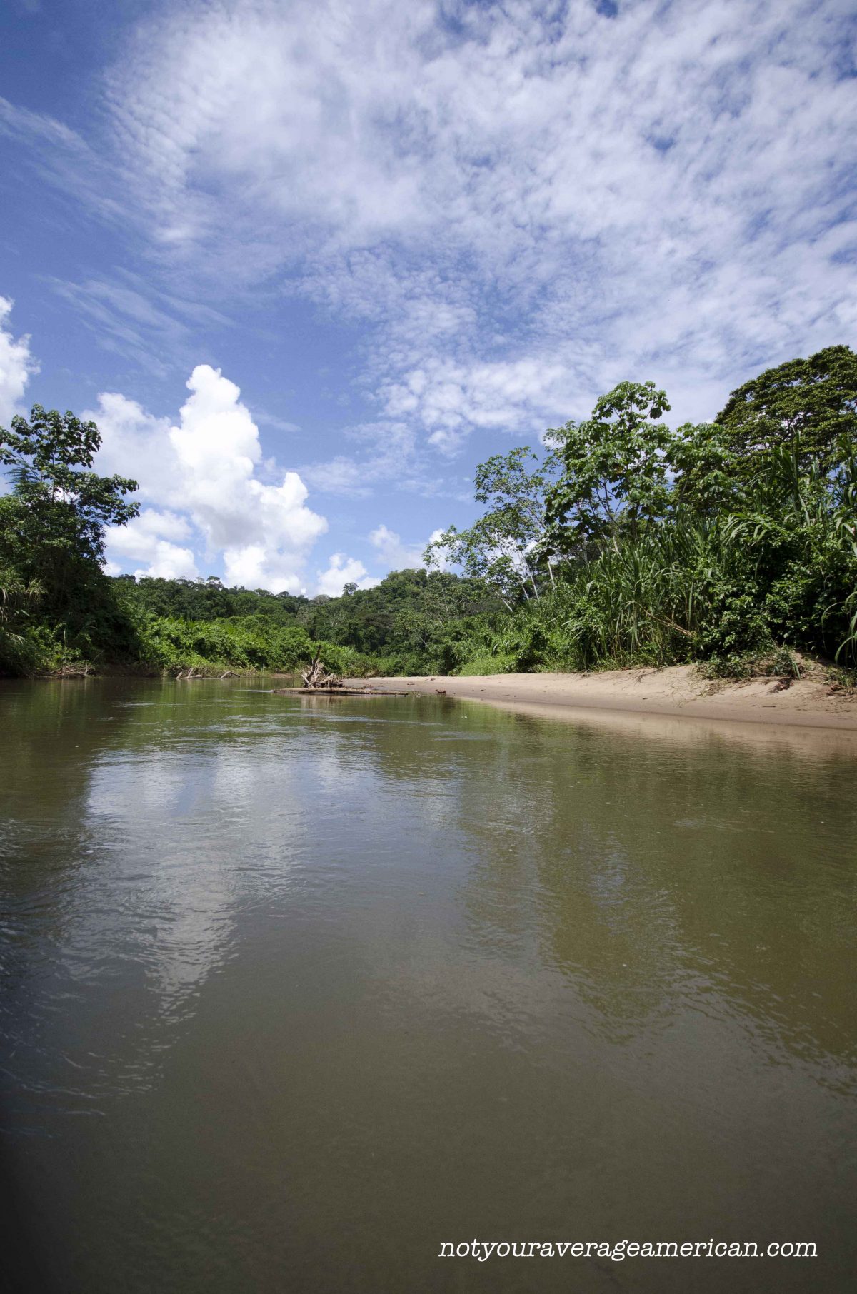 The river that runs through Huaroani Territory is the Rio Shirpuno, Huaorani Lodge The river that runs through Huaroani Territory is the Rio Shirpuno, Huaorani Lodge