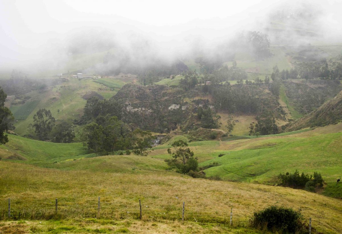 Early Morning Fog, The Posada Ingapirca, Cañar Province, Ecuador Early Morning Fog, The Posada Ingapirca, Cañar Province, Ecuador