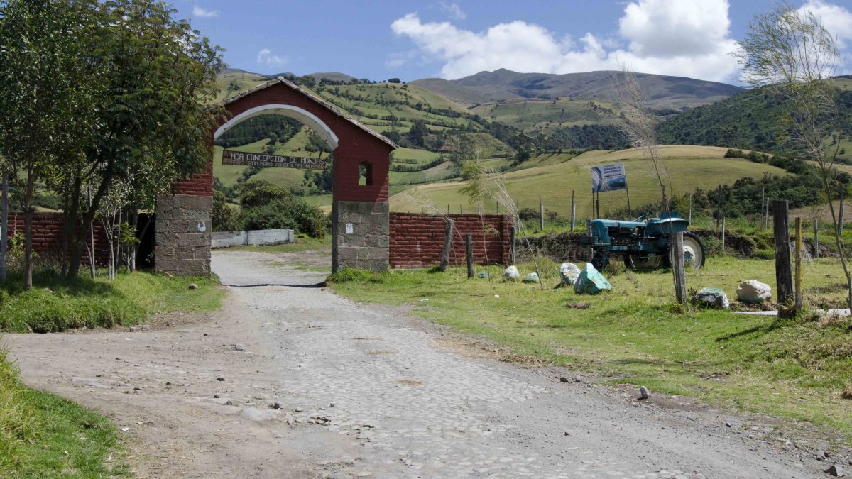 Archway of Hacienda Concepcion Monjas, Lloa, Ecuador Archway of Hacienda Concepcion Monjas, Lloa, Ecuador