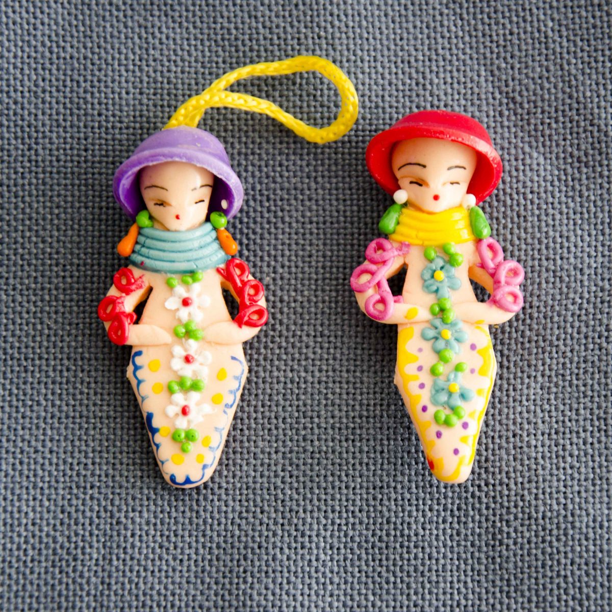 Ornaments of Mazapán from Calderón, Ecuador | @Angela Drake Ornaments of Mazapán from Calderón, Ecuador | @Angela Drake
