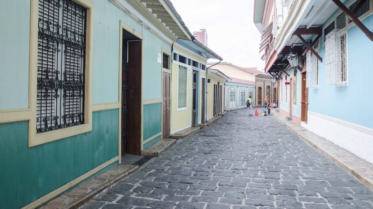 A Street on Las Peñas, Guayaquil, Ecuador A Street on Las Peñas, Guayaquil, Ecuador