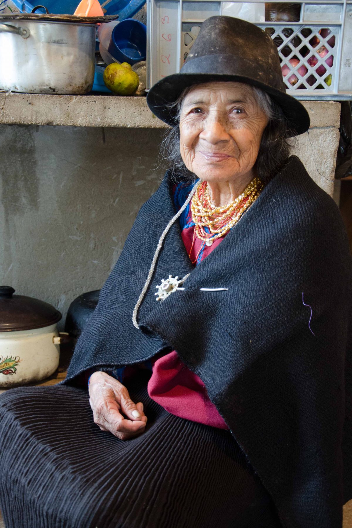 My friend's mother at her family home in the rural village of Tenta. My friend's mother at her family home in the rural village of Tenta.
