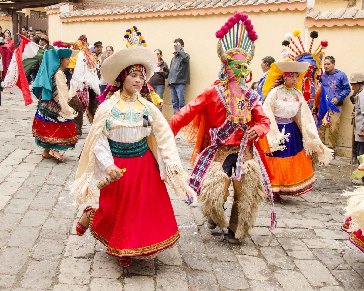 Dancers in a Carnaval Parade | ©Angela Drake Dancers in a Carnaval Parade | ©Angela Drake