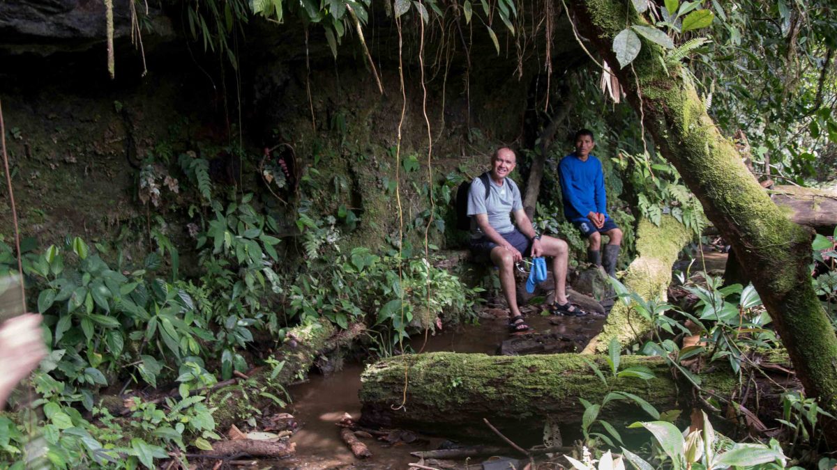 The Hidden Bench, Cascadas Yanayacu, Napo Province, Ecuador The Hidden Bench, Cascadas Yanayacu, Napo Province, Ecuador