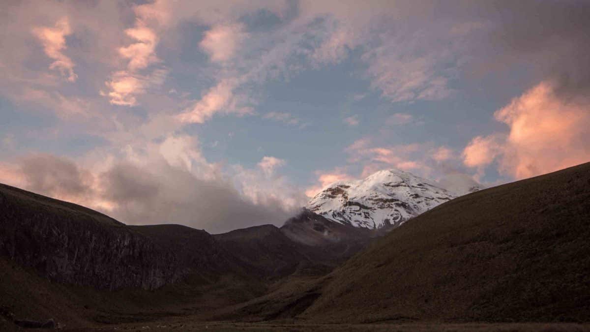 View of Chimborazo from the very high altitude location at Chimborazo Lodge | ©Angela Drake View of Chimborazo from the very high altitude location at Chimborazo Lodge | ©Angela Drake