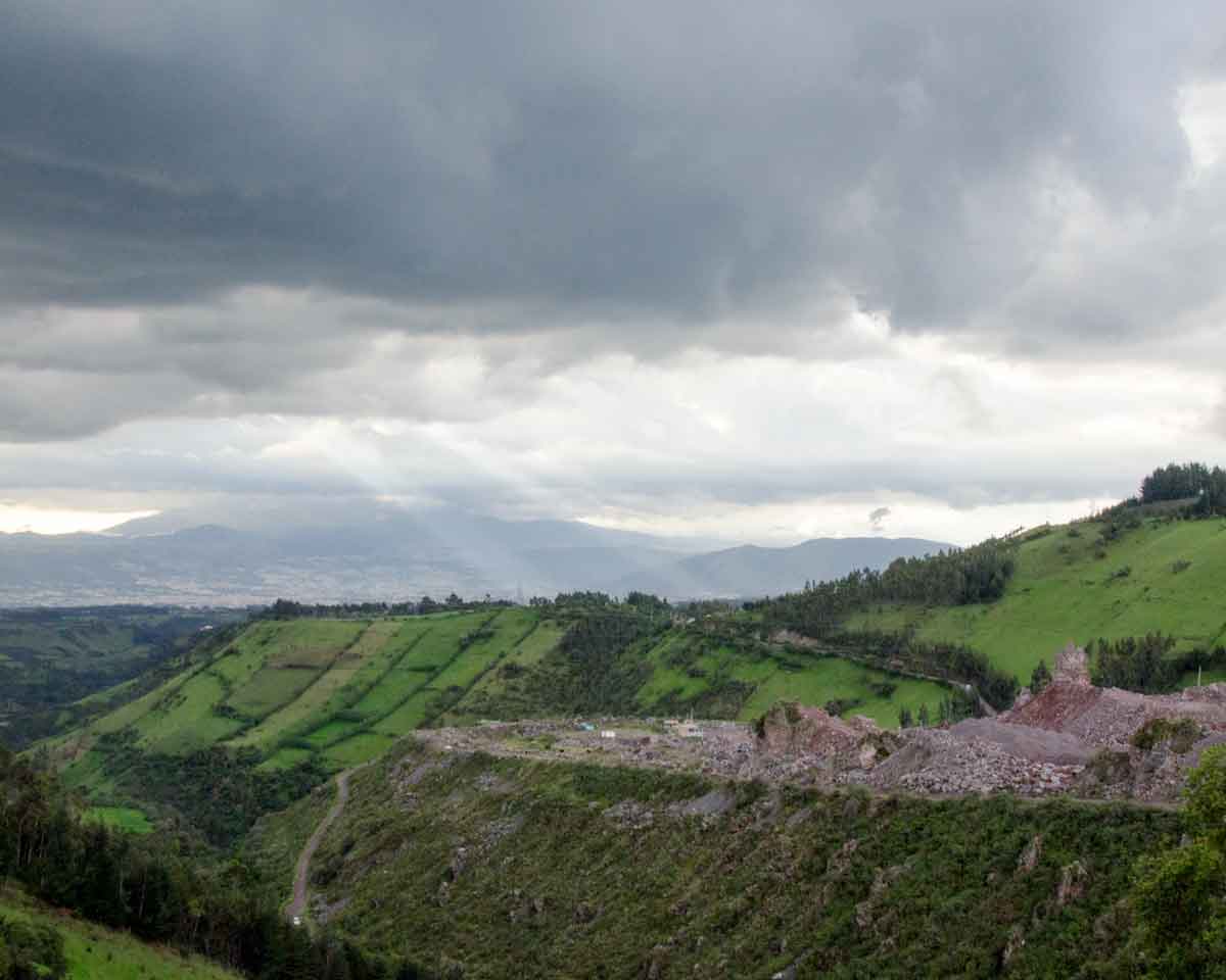 The Mine on the Road to Laguna Mica | ©Angela Drake The Mine on the Road to Laguna Mica | ©Angela Drake