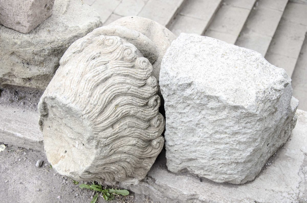 Carved Stone at the Colonial Church in Sicalpa Viejo, Ecuador | ©Angela Drake / Not Your Average American Carved Stone at the Colonial Church in Sicalpa Viejo, Ecuador | ©Angela Drake / Not Your Average American
