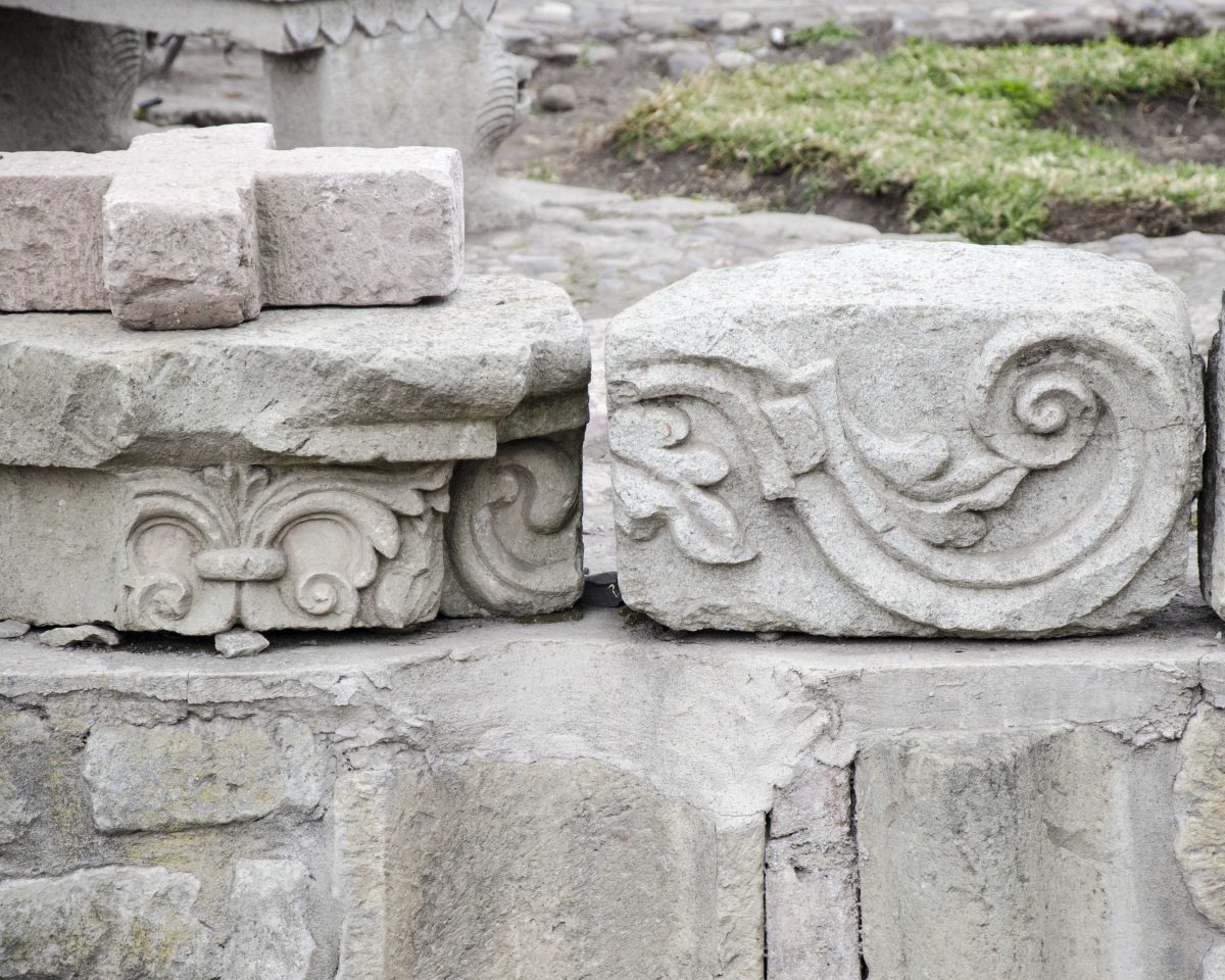 Carved Stone at the Colonial Church in Sicalpa Viejo, Ecuador | ©Angela Drake / Not Your Average American Carved Stone at the Colonial Church in Sicalpa Viejo, Ecuador | ©Angela Drake / Not Your Average American