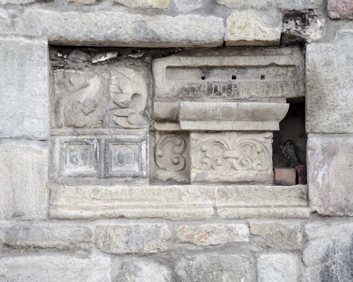 Carved Stone at the Colonial Church in Sicalpa Viejo, Ecuador | ©Angela Drake / Not Your Average American Carved Stone at the Colonial Church in Sicalpa Viejo, Ecuador | ©Angela Drake / Not Your Average American