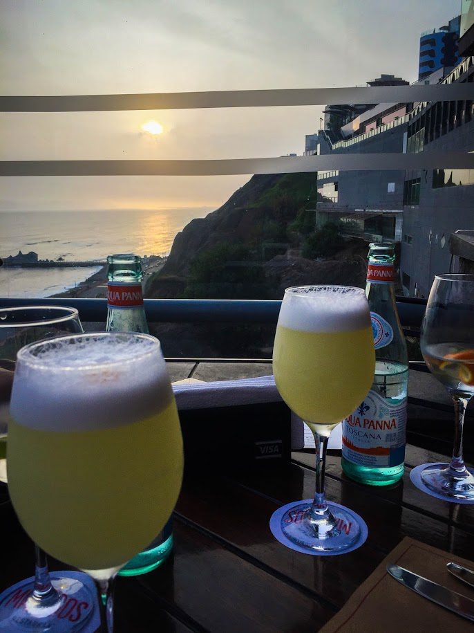 Sunset with Pisco Sours in Lima, Peru | ©Laura Frasse Sunset with Pisco Sours in Lima, Peru | ©Laura Frasse