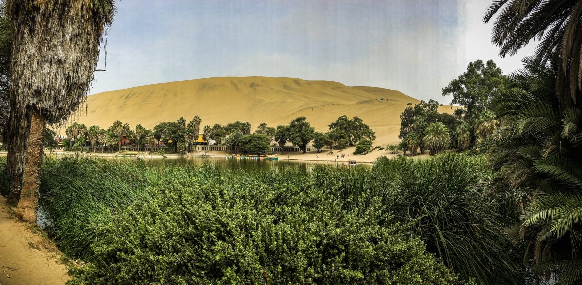 Huacachina is a desert oasis in Southern Peru | ©Laura Frasse / Passports & PCS's Huacachina is a desert oasis in Southern Peru | ©Laura Frasse / Passports & PCS's
