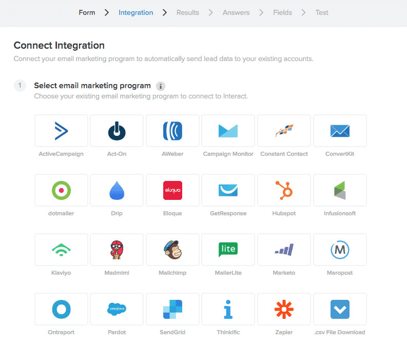 Interact Integrations Interact Integrations