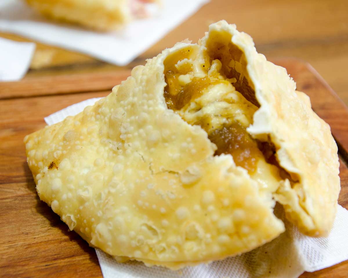 Empanada de Sambo, La Casa de La Empanada, Nono, Ecuador | ©Angela Drake Empanada de Sambo, La Casa de La Empanada, Nono, Ecuador | ©Angela Drake