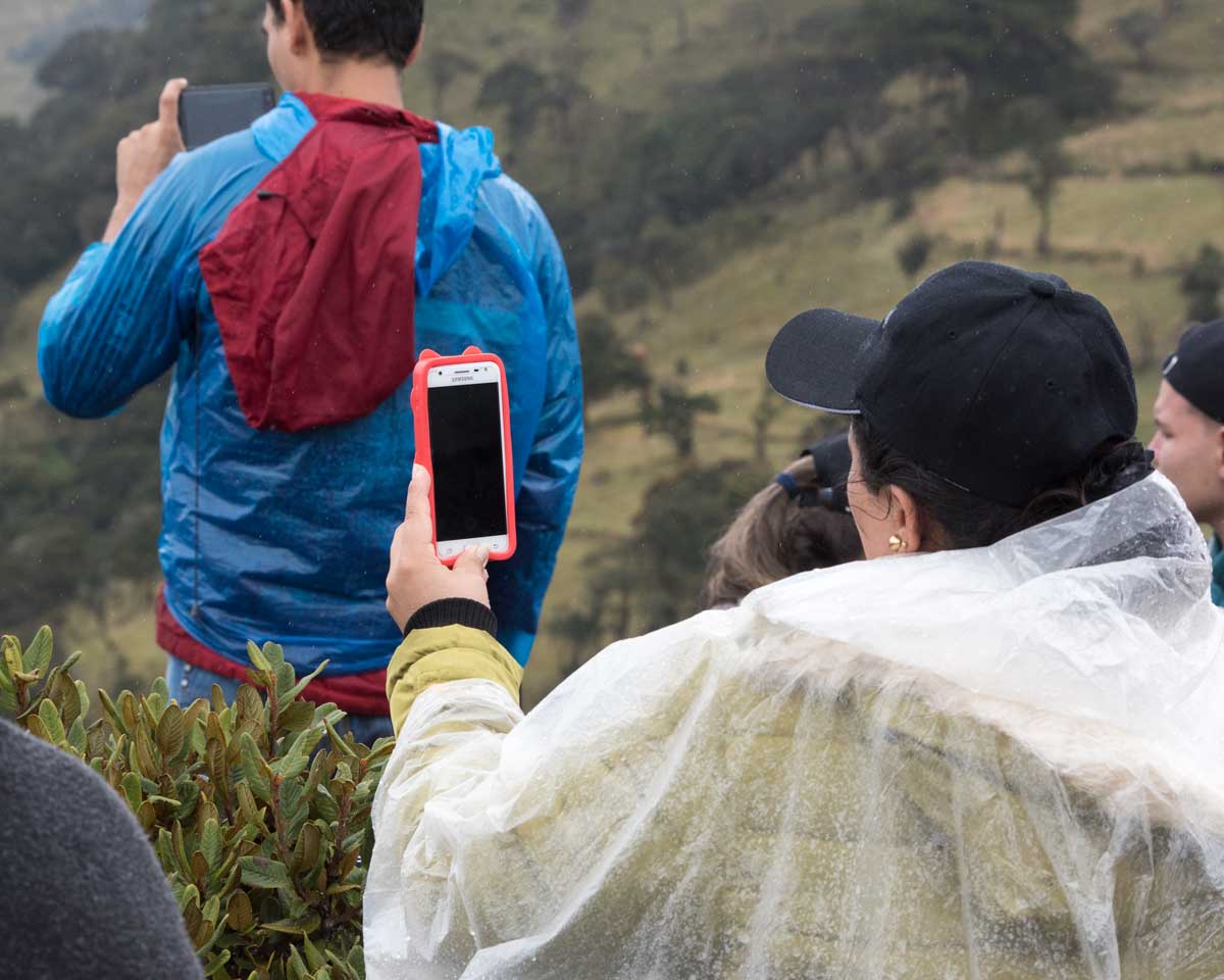 Taking Photos of an Andean Condor, Purace, Colombia | ©Angela Drake Taking Photos of an Andean Condor, Purace, Colombia | ©Angela Drake
