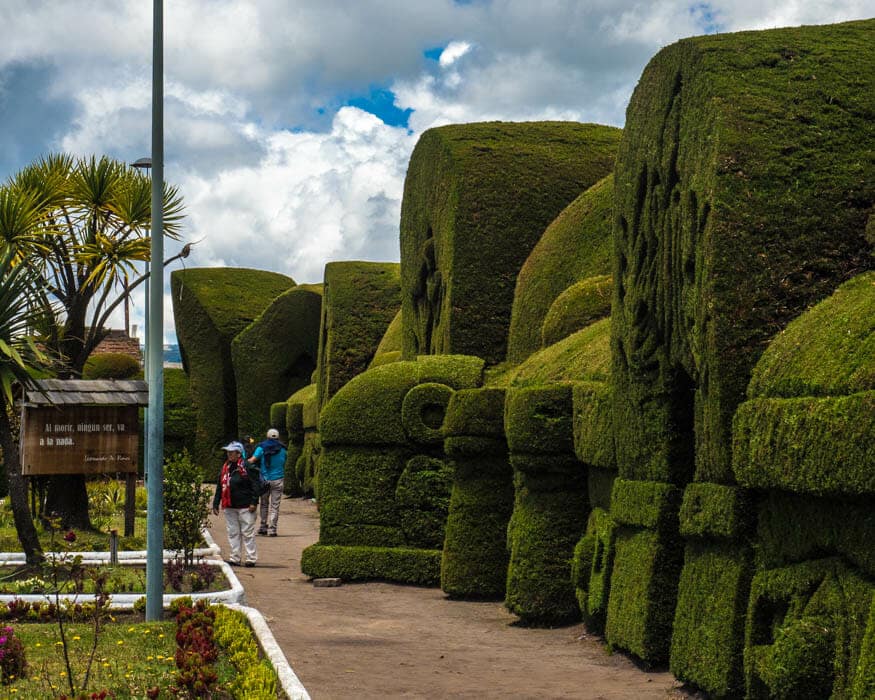 It's not surprising that these have been growing for more than 80 years | © Ernest Scott Drake 80 year old topiary, Tulcan Cemetery, Ecuador | © Ernest Scott Drake