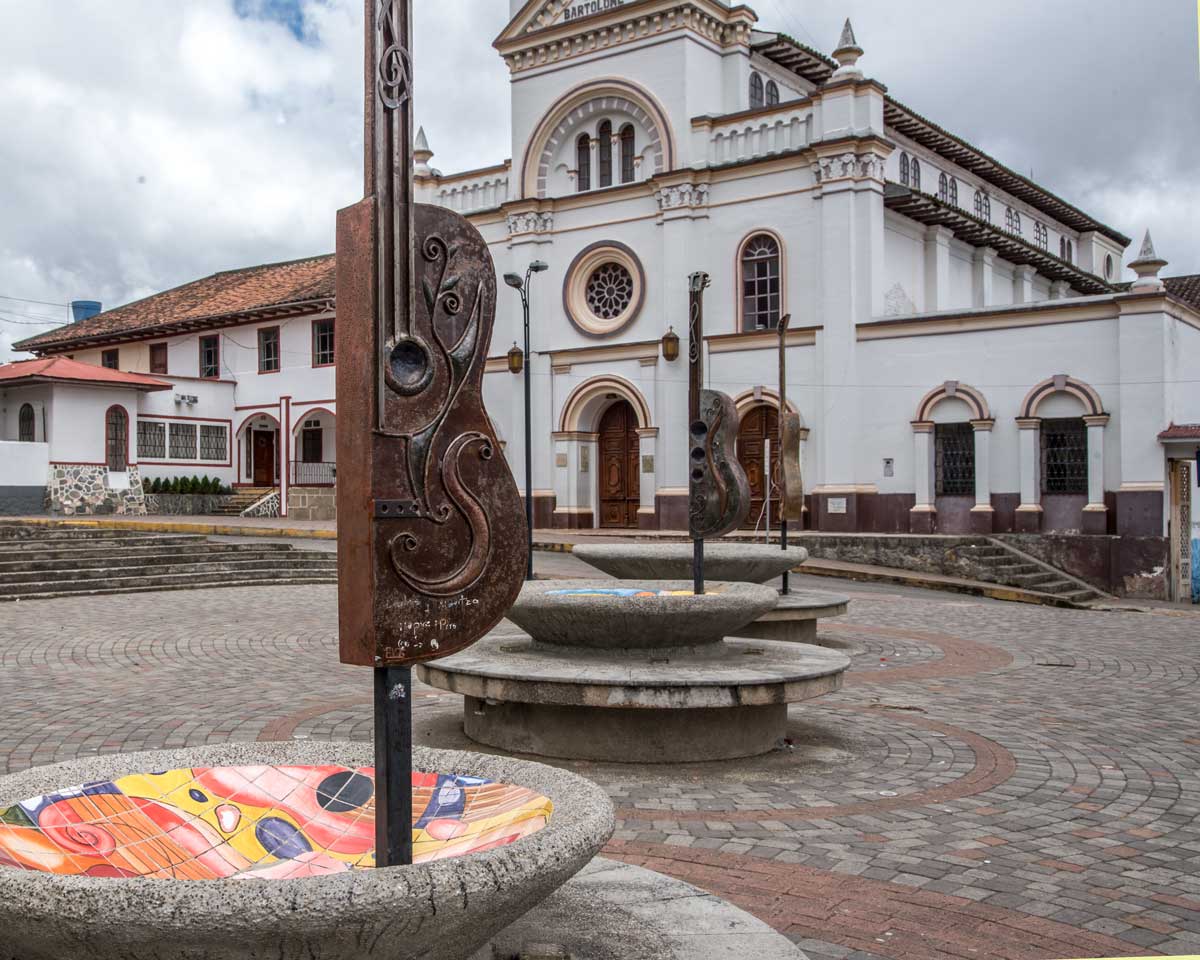 Main Plaza, San Bartolomé, Ecuador | ©Angela Drake Main Plaza, San Bartolomé, Ecuador | ©Angela Drake