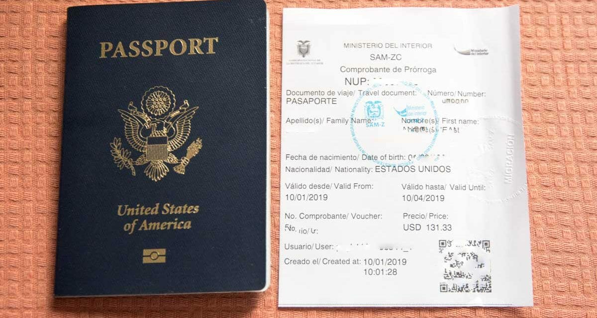 How to Apply for the Tourist Visa Extension