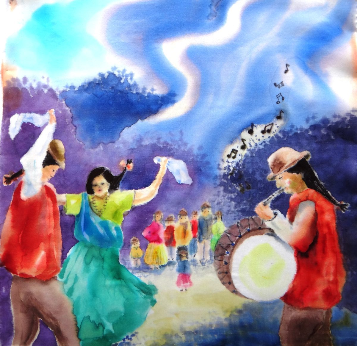 Fiesta, original artwork from King of the Condors